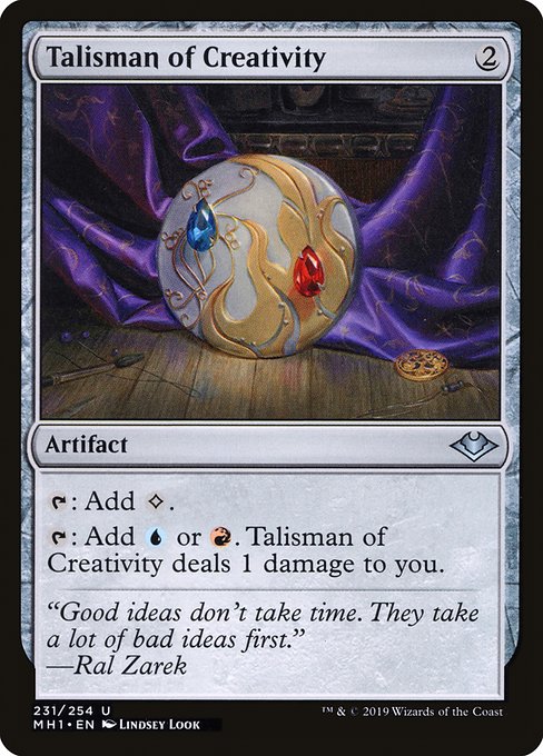 Talisman of Creativity 231