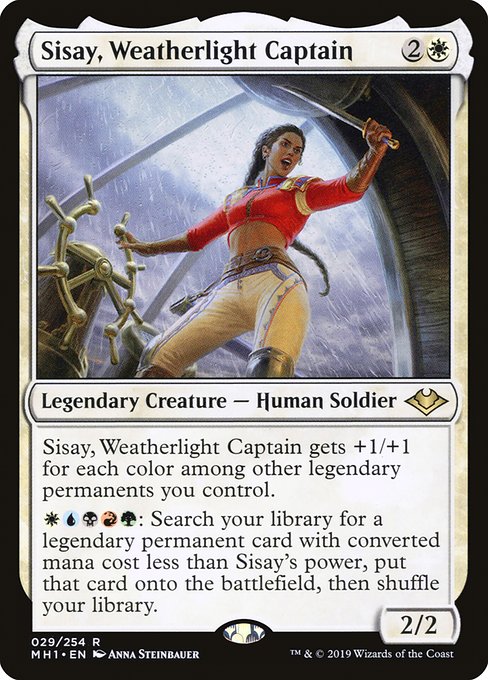 Sisay, Weatherlight Captain 29
