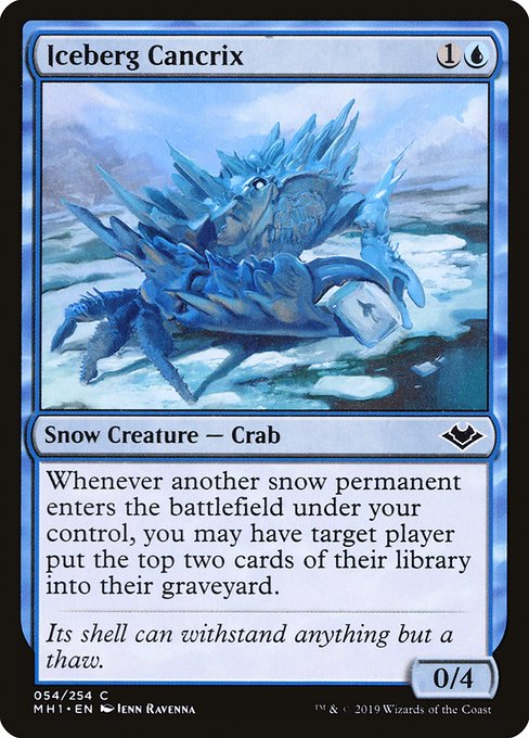 Iceberg Cancrix 54