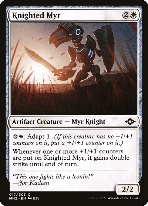 Knighted Myr 17