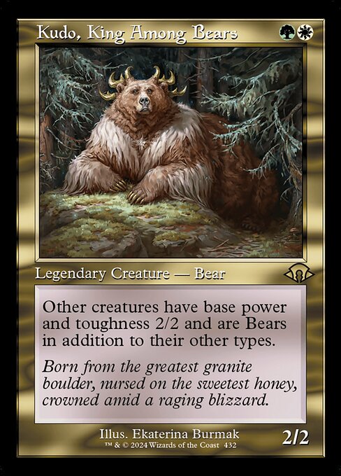 Kudo, King Among Bears 432