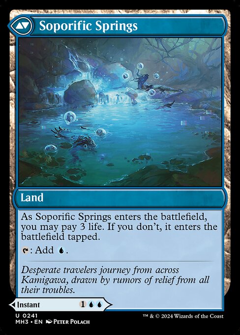 Sink into Stupor // Soporific Springs 241, back face