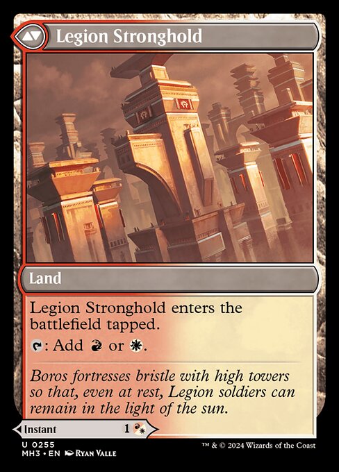 Legion Leadership // Legion Stronghold 255, back face