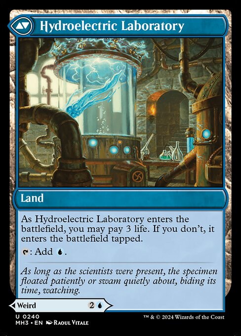 Hydroelectric Specimen // Hydroelectric Laboratory 240, back face