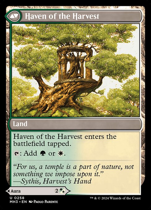 Strength of the Harvest // Haven of the Harvest 258, back face