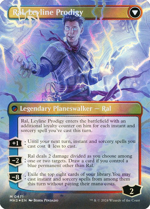 Ral, Monsoon Mage // Ral, Leyline Prodigy 471, back face