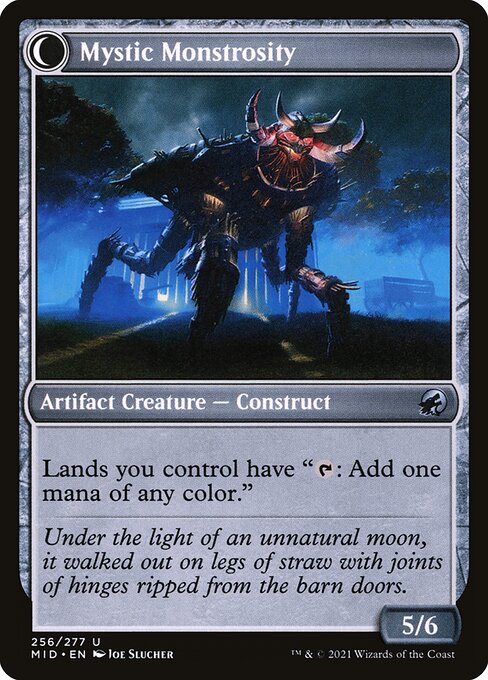 Mystic Skull // Mystic Monstrosity 256, back face