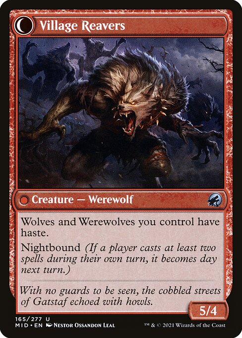 Village Watch // Village Reavers 165, back face