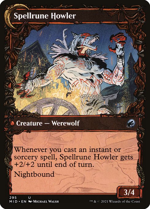 Spellrune Painter // Spellrune Howler 295, back face
