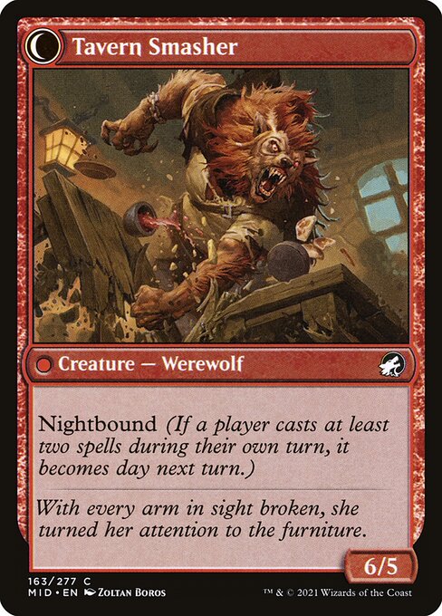 Tavern Ruffian // Tavern Smasher 163, back face