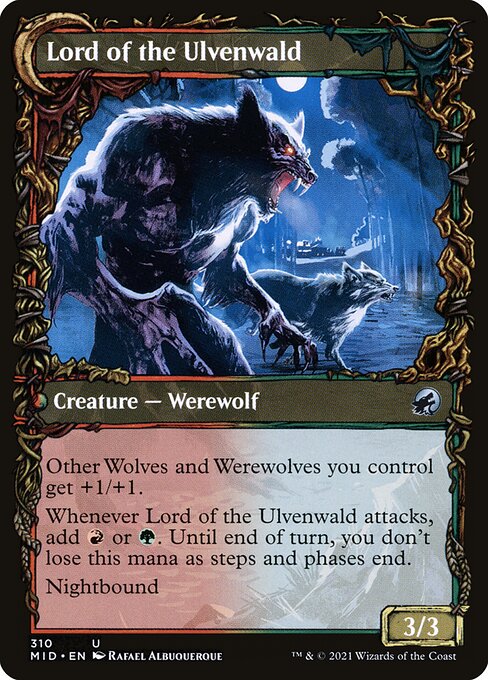 Kessig Naturalist // Lord of the Ulvenwald 310, back face