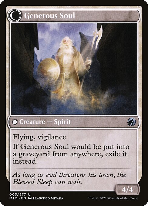 Beloved Beggar // Generous Soul 3, back face