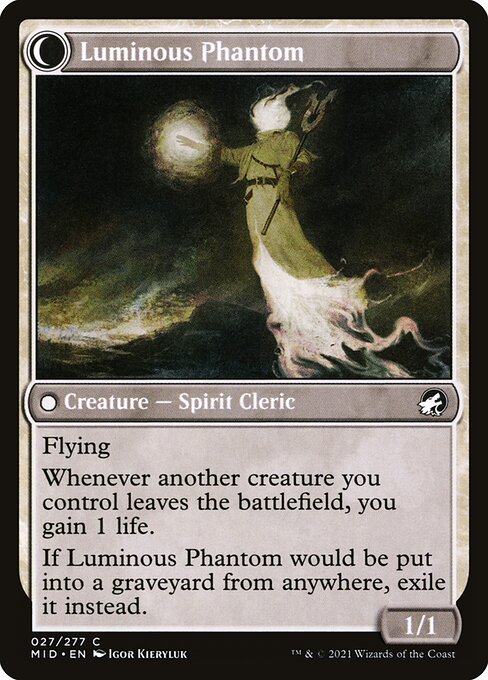 Lunarch Veteran // Luminous Phantom 27, back face