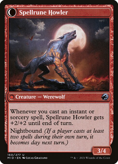 Spellrune Painter // Spellrune Howler 160, back face
