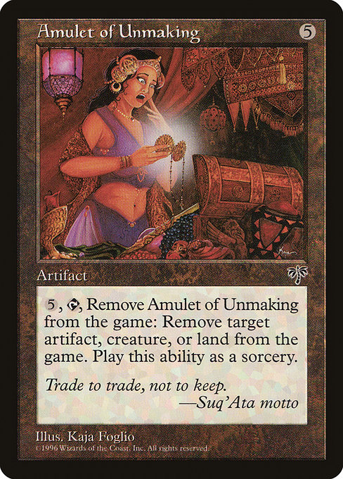 Amulet of Unmaking 293