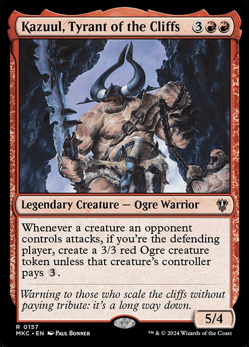 Kazuul, Tyrant of the Cliffs 157