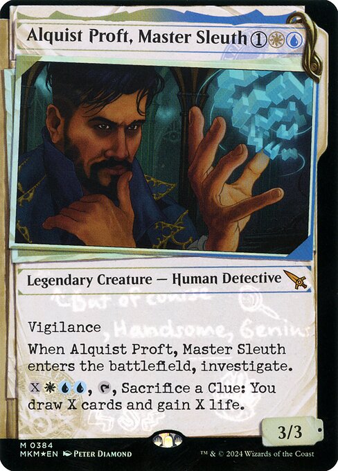 Alquist Proft, Master Sleuth 384