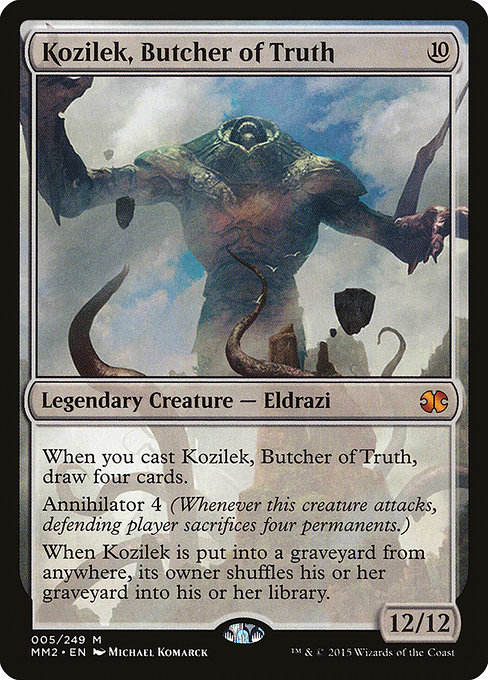 Kozilek, Butcher of Truth 5