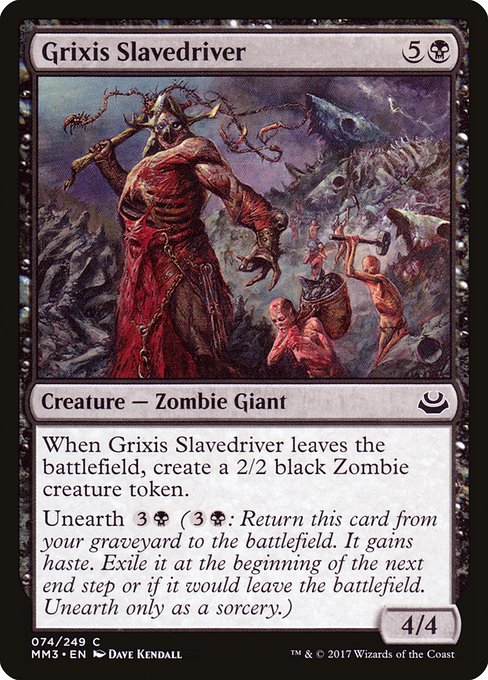 Grixis Slavedriver 74