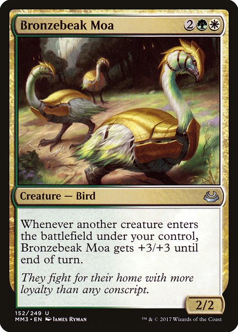 Bronzebeak Moa 152