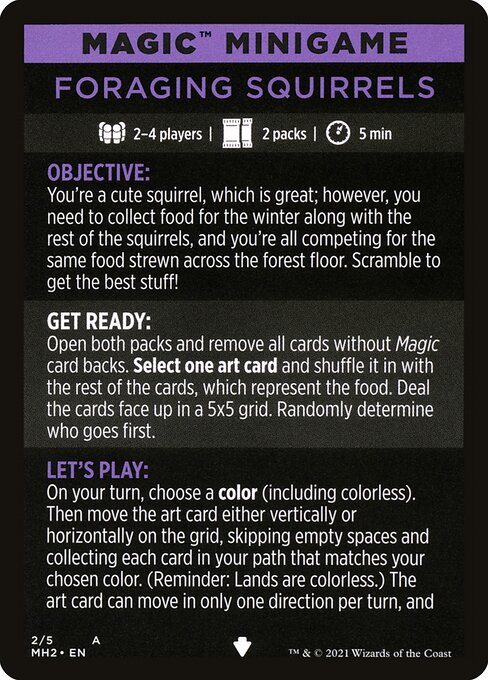 Foraging Squirrels // Foraging Squirrels (cont'd) 2