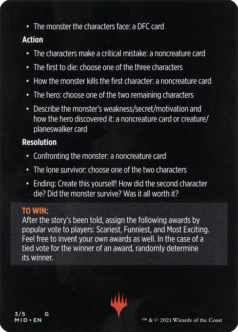 Into the Story: Horror Edition // Into the Story (cont'd) 3, back face