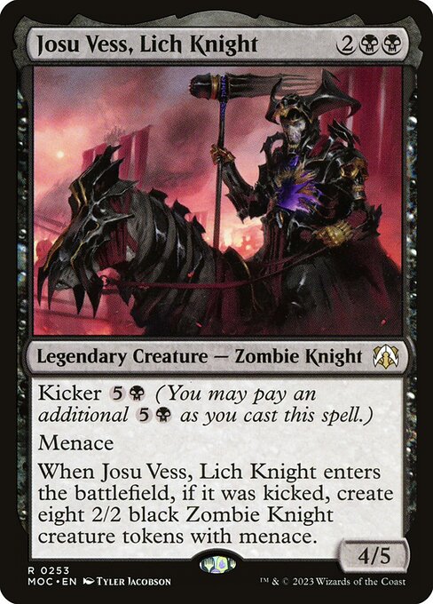 Josu Vess, Lich Knight 253