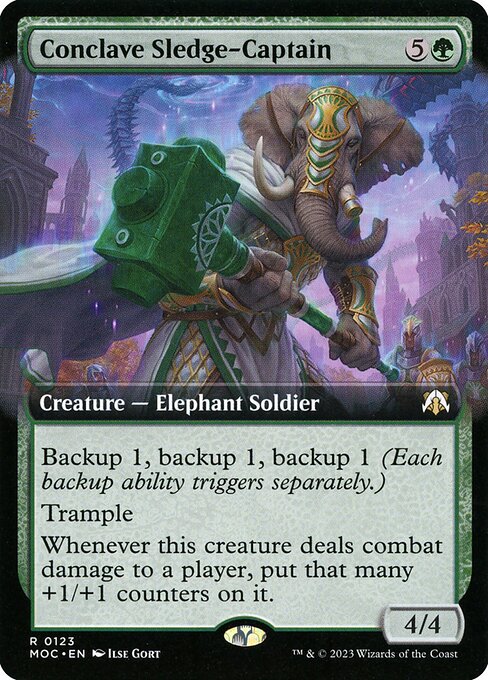 Conclave Sledge-Captain 123