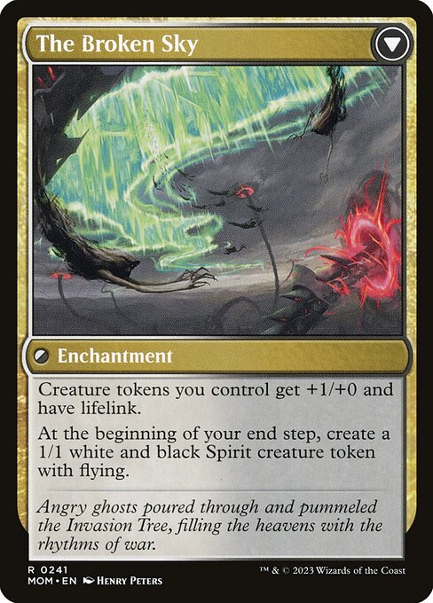 Invasion of Tolvada // The Broken Sky 241, back face
