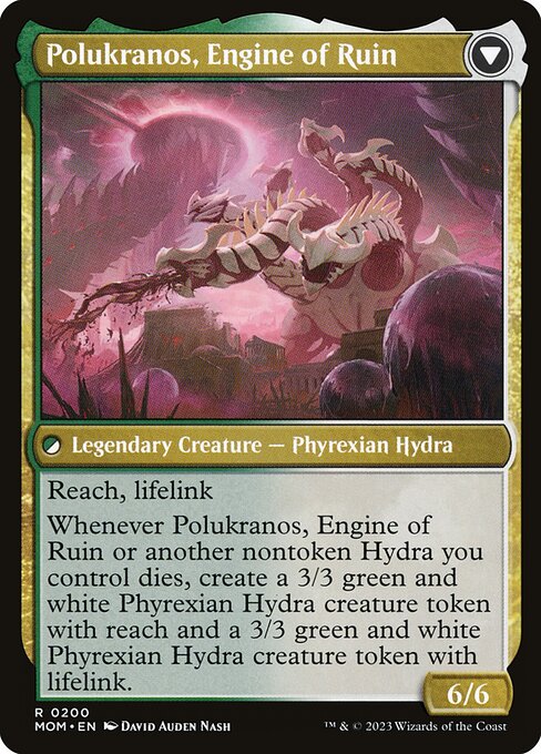 Polukranos Reborn // Polukranos, Engine of Ruin 200, back face