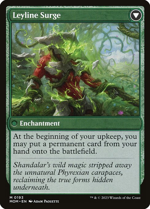 Invasion of Shandalar // Leyline Surge 193, back face