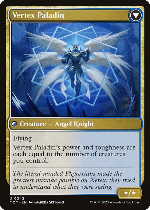 Invasion of Xerex // Vertex Paladin 242, back face