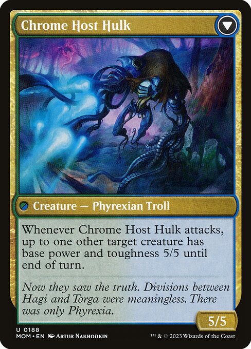Gnottvold Hermit // Chrome Host Hulk 188, back face