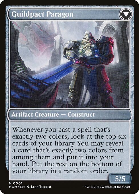Invasion of Ravnica // Guildpact Paragon 1, back face