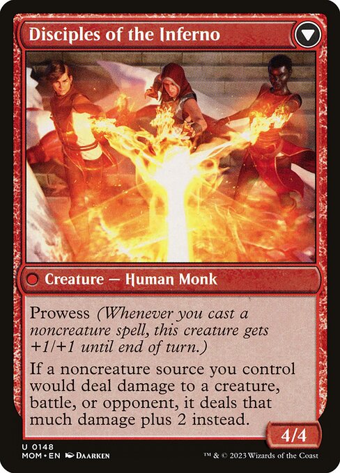 Invasion of Regatha // Disciples of the Inferno 148, back face