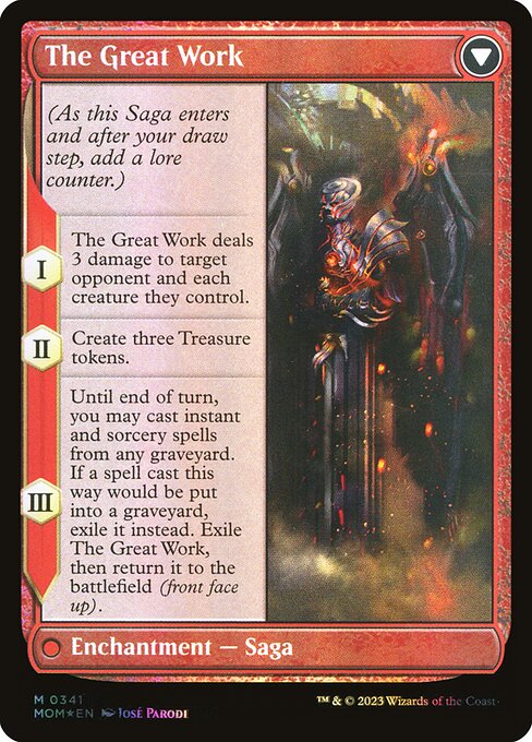Urabrask // The Great Work 341, back face