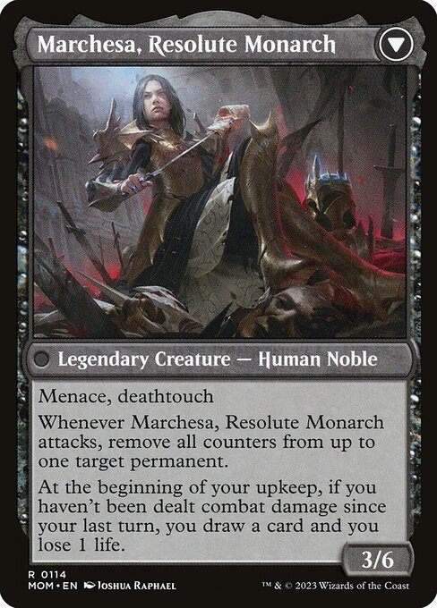 Invasion of Fiora // Marchesa, Resolute Monarch 114, back face