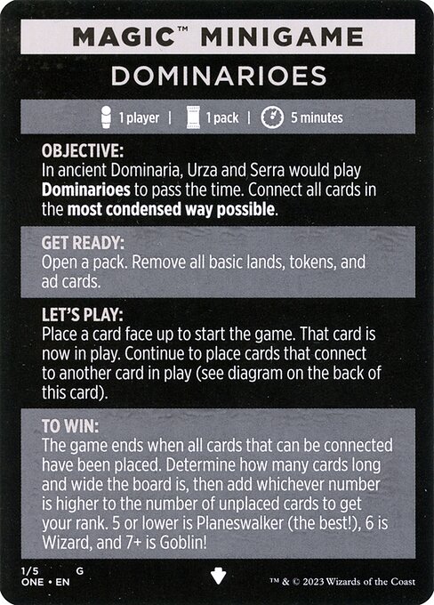 Dominarioes // Dominarioes (cont'd) 1
