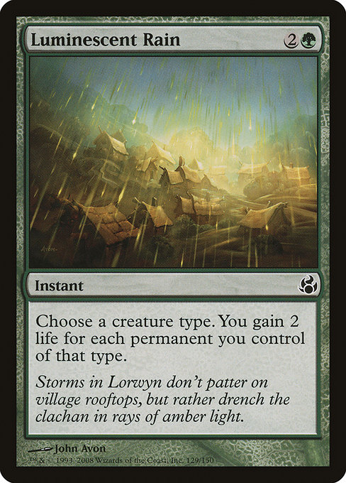 Luminescent Rain 129
