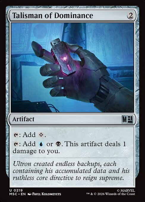 Talisman of Dominance 219