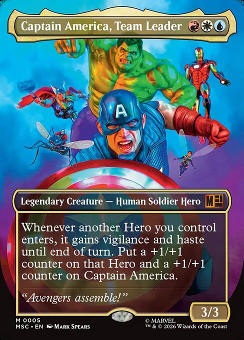 Captain America, Team Leader 5