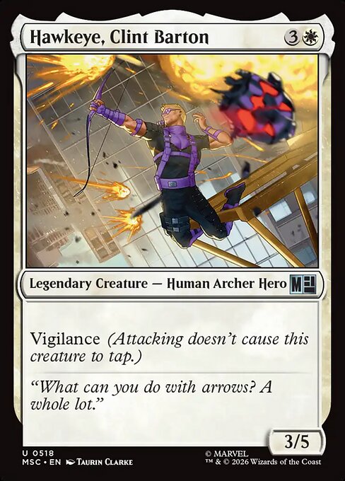 Hawkeye, Clint Barton 518