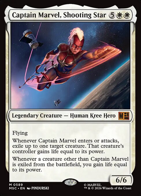 Captain Marvel, Shooting Star 589