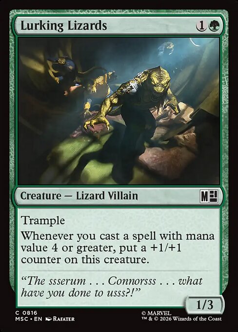 Lurking Lizards 816