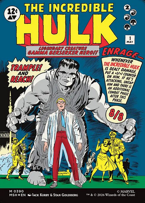 Bruce Banner // The Incredible Hulk 390, back face