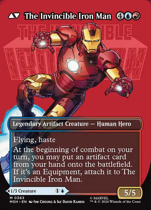 Tony Stark // The Invincible Iron Man 363, back face