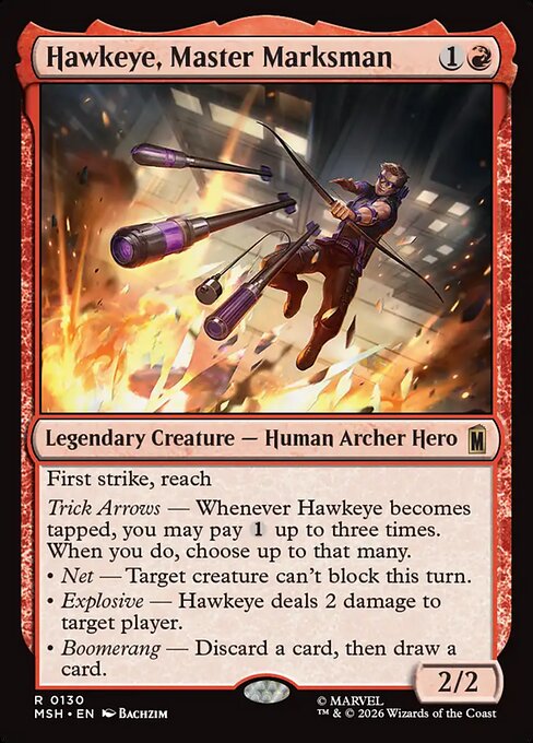 Hawkeye, Master Marksman 130
