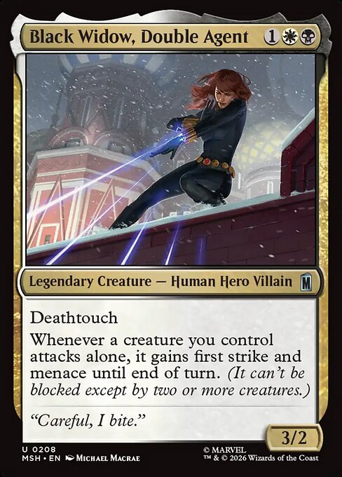 Black Widow, Double Agent 208