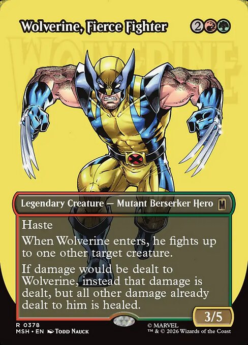 Wolverine, Fierce Fighter 378