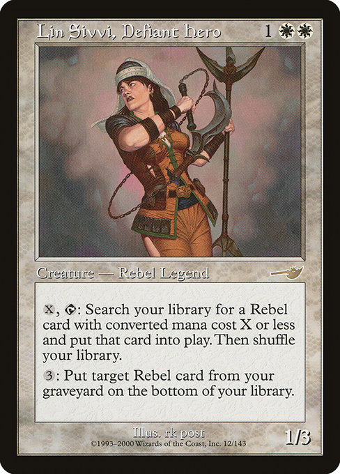 Lin Sivvi, Defiant Hero 12
